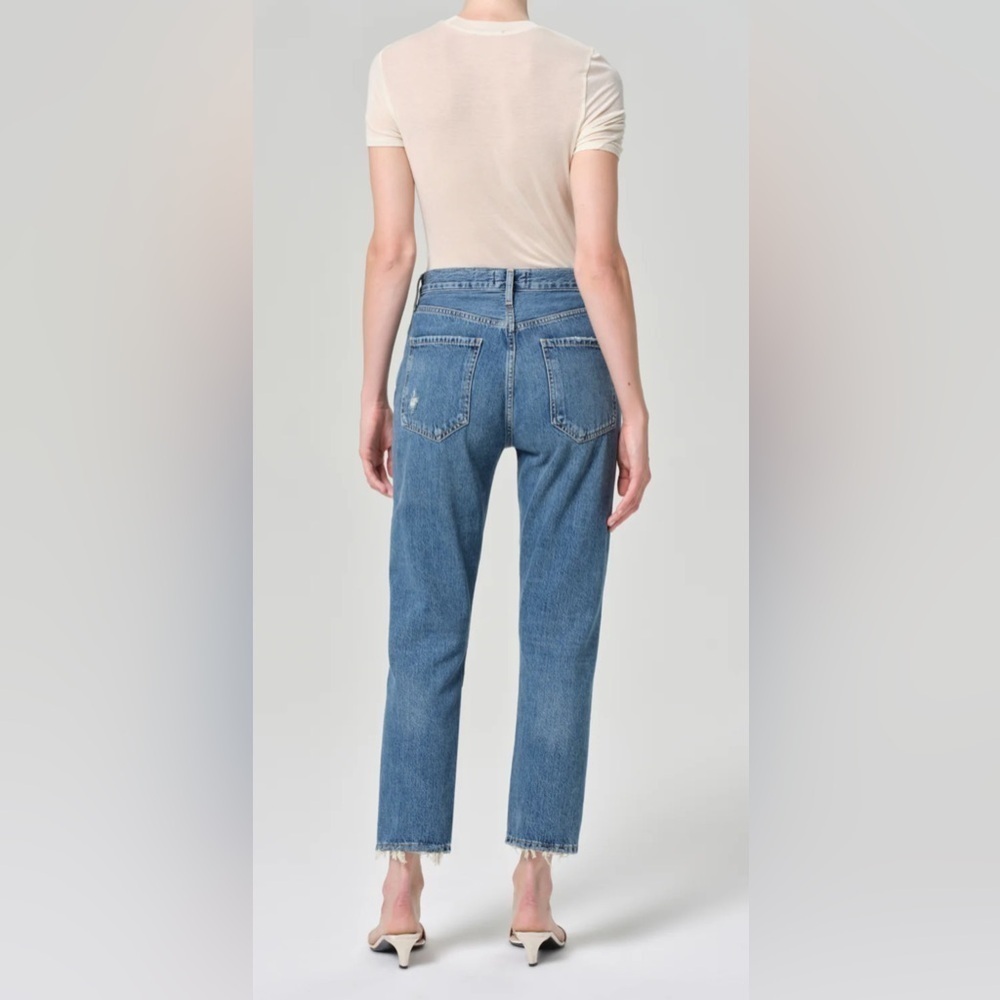 Agolde Riley Straight Crop Jean - Picture 2 of 8